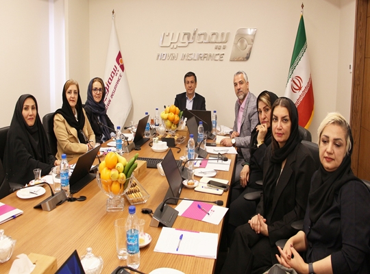 دیدار مدیرعامل بیمه نوین با اعضای انجمن صنفی تهران؛ بررسی راهکارهای تقویت شبکه فروش